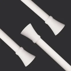 Ihanin verhotanko Emma 120-210 cm mattavalkoinen