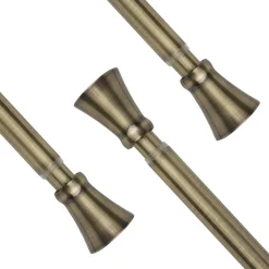 Ihanin verhotanko Emma 120-210 cm antiikkimessinki