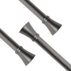 Ihanin verhotanko Emma 120-210 cm antrasiitti