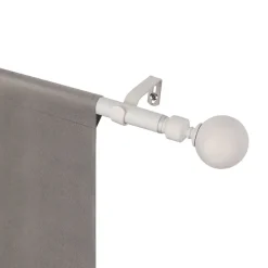 Ihanin verhotanko Mira 160-310 cm mattavalkoinen