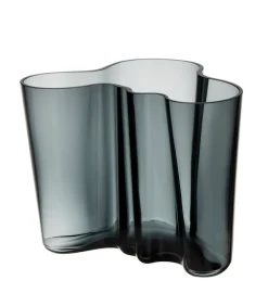 Iittala Aalto Maljakko 160 mm tummanharmaa