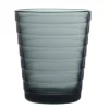 Iittala Aino Aalto juomalasi 22 cl 2 kpl tummanharmaa