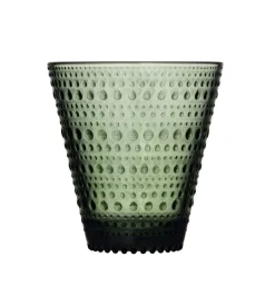 Iittala Kastehelmi juomalasi 30 cl havunvihreä 2 kpl