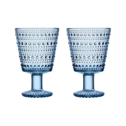 Iittala Kastehelmi Juomalasi 26 cl vedensininen 2kpl