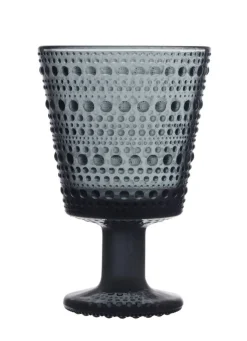Iittala Kastehelmi juomalasi 26 cl 2 kpl tummanharmaa