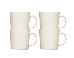 Iittala Teema valkoinen muki 0,3L 4 kpl