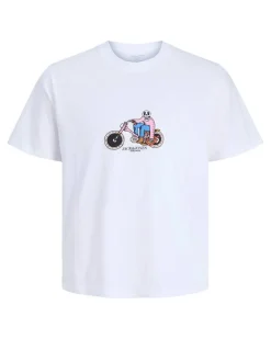 Jack Jones Plus t-paita Jorcatskills Skull