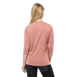 Jack Wolfskin t-paita 3/4 Crosstrail W