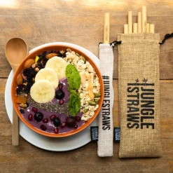 Jungle Straw Bambupillisetti 6 kpl