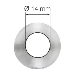 Küchenprofi tylla pyöreä 14 mm