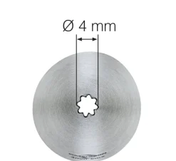 Küchenprofi tylla tähti 4 mm