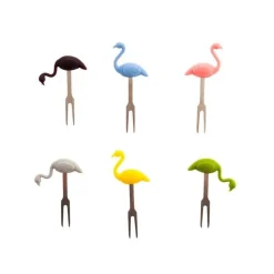 Koala Cocktailtikku flamingo 6 kpl