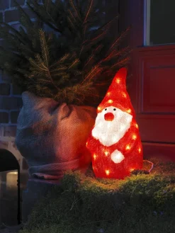 Konstsmide akryylijoulupukki 38 cm 40 x LED