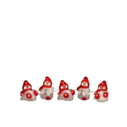 Konstsmide akryylivalosarja Lumiukot 5 kpl/setti 40 x LED