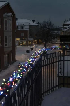 Konstsmide LED-ulkovalosarja Cluster 600-os.