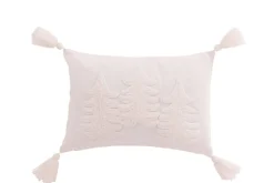 Koristetyyny Christmas Trees 45x30 cm valkoinen