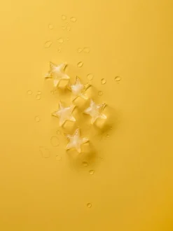 Lekue jääpalamuotti tähti keltainen