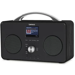 Lenco ladattava matkaradio PIR-645 musta