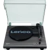 Lenco vinyylilevysoitin LS-10 musta