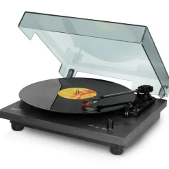 Lenco vinyylilevysoitin LS-10 musta