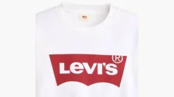 Levi's collegepaita Everyday Crew Batwing White