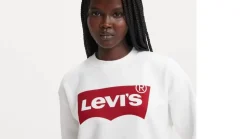 Levi's collegepaita Everyday Crew Batwing White