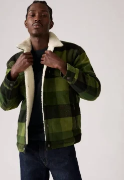 Levi's takki Relaxed Fit Plaid Trucker