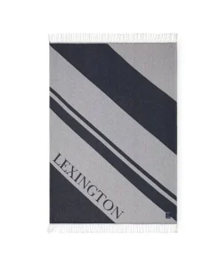 Lexington huopa kierrätettyä puuvillaa sini-valkoinen