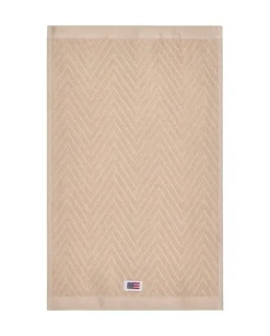 Lexington pyyhesetti 30x50 cm herringbone 2 kpl beige