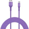 Livia latausjohto USB-C, 2 m lila
