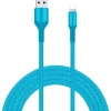 Livia latausjohto USB-lightning, 2 m turkoosi