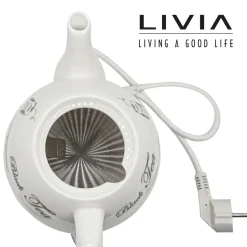 Livia vedenkeitin keraaminen 1 L