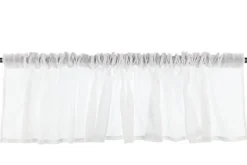 4Living kappaverho Oliver 45x240 cm valkoinen