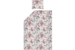 4Living pussilakanasetti Greta 150x210 + 50x60 cm roosa