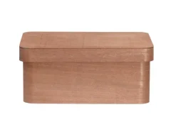 4Living puulaatikko kannella 30x21x13 cm ruskea