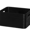4Living puulaatikko 26x20x13,5 cm musta