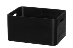 4Living puulaatikko 29x22x15 cm musta