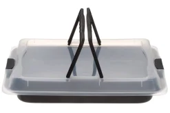 Maku Bake&Carry piirakkavuoka + kansi 3,45 L 42x30x4,5 cm mu