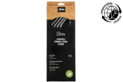 Maku juomapilli ruostumatonta terästä 4 kpl