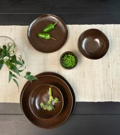 Maku syvälautanen 23 cm brown edition