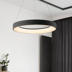 Mantra Niseko riippuvalaisin Ø 45 cm kaukosäätimellä musta