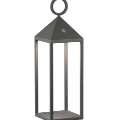 Mantra pöytävalaisin Astún grafiitin harmaa