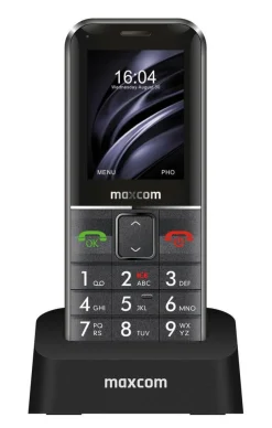 Maxcom matkapuhelin MM735BB SOS-turvarannekkeella