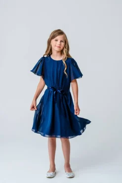 Mingnelin mekko 5070 005 Tummansininen