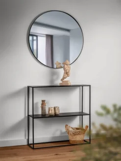 Mirrors and More hylly Alexis 80 x 80 cm musta