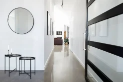 Mirrors and More peili Britney Ø 80 cm musta