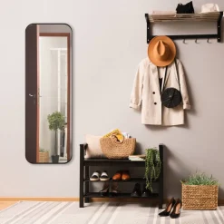 Mirrors and More peili Britney 50 x 150 cm musta