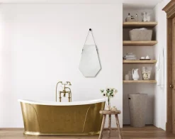 Mirrors and More peili Emmi 48 x 66 cm kulta