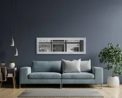 Mirrors and More peili Farina 50 x 150 cm kromi