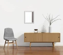 Mirrors and More peili Lola 34 x 45 cm valkoinen